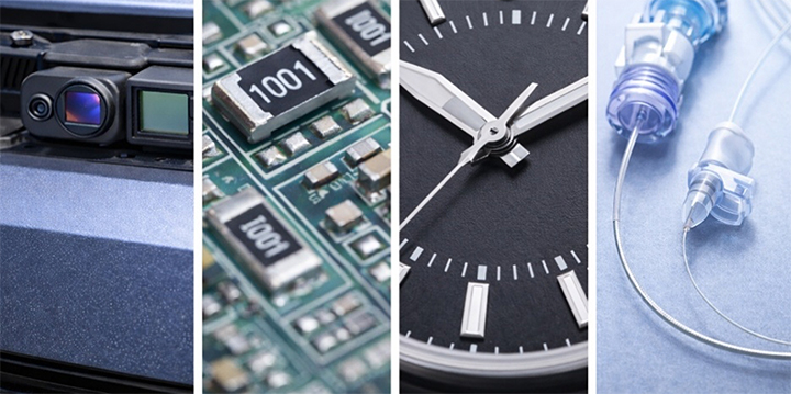 瞬間接着剤の主な用途イメージ図