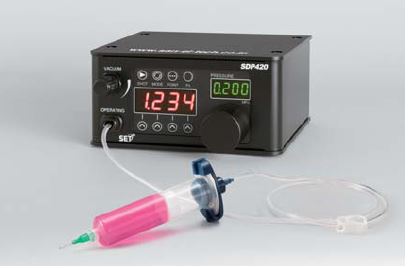 SDP420 とシリンジ接続例